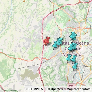 Mappa Via di Vallelunga, 00166 Roma RM, Italia (4.26083)