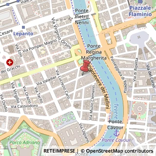 Mappa Via Ennio Quirino Visconti, 8, 00193 Roma, Roma (Lazio)