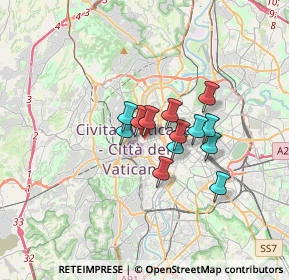Mappa Via Germanico, 00192 Roma RM, Italia (2.33385)
