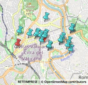 Mappa Via Germanico, 00192 Roma RM, Italia (0.7555)