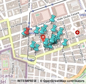 Mappa Via Germanico, 00192 Roma RM, Italia (0.147)