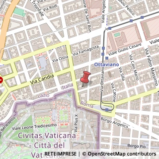 Mappa Via Germanico, 24, 00192 Roma, Roma (Lazio)