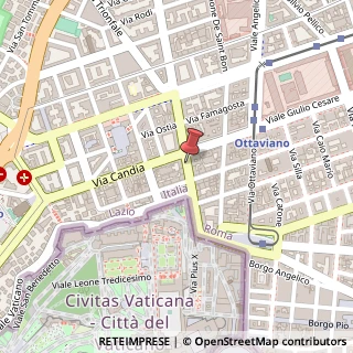Mappa Via Leone IV, 71, 00192 Roma, Roma (Lazio)