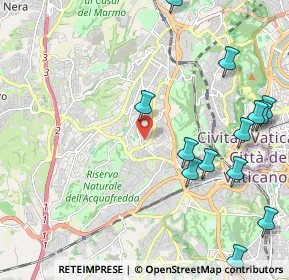 Mappa Via Fausta Labia, 00168 Roma RM, Italia (2.78923)