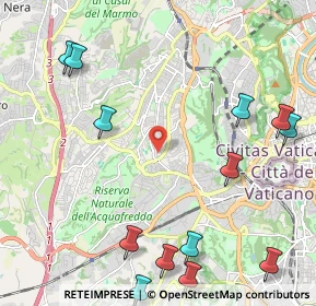 Mappa Via Fausta Labia, 00168 Roma RM, Italia (3.06231)