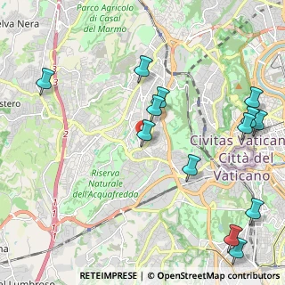 Mappa Via Fausta Labia, 00168 Roma RM, Italia (2.79615)