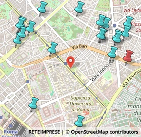 Mappa Viale Regina Elena, 00100 Roma RM, Italia (0.7595)
