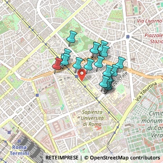 Mappa Viale Regina Elena, 00100 Roma RM, Italia (0.3495)