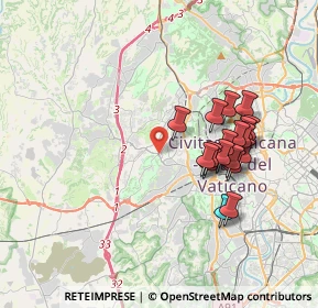 Mappa Via di Boccea, 00168 Roma RM, Italia (3.57722)