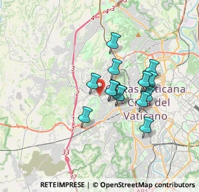 Mappa Via di Boccea, 00168 Roma RM, Italia (2.778)