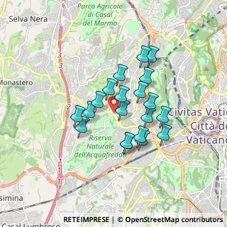 Mappa Via di Boccea, 00168 Roma RM, Italia (1.425)