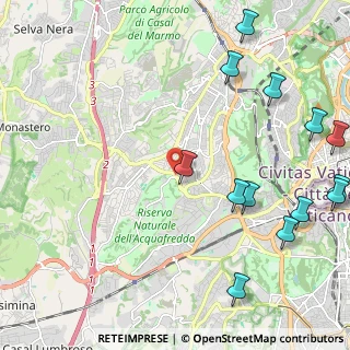 Mappa Via di Boccea, 00168 Roma RM, Italia (3.10615)