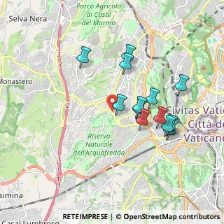 Mappa Via di Boccea, 00168 Roma RM, Italia (1.75615)