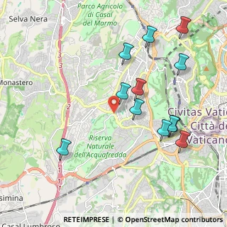 Mappa Via di Boccea, 00168 Roma RM, Italia (2.25583)