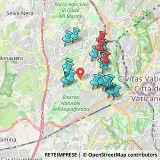 Mappa Via di Boccea, 00168 Roma RM, Italia (1.482)