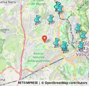 Mappa Via di Boccea, 00168 Roma RM, Italia (2.6275)