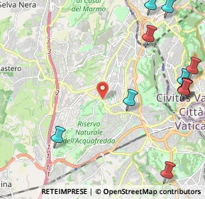 Mappa Via di Boccea, 00168 Roma RM, Italia (3.16364)