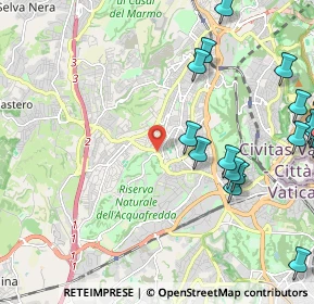 Mappa Via di Boccea, 00168 Roma RM, Italia (3.02722)