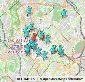 Mappa Viale della Trinità dei Monti, 00187 Roma RM, Italia (1.68684)