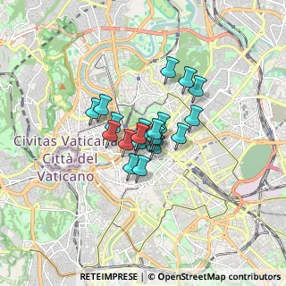 Mappa Viale della Trinità dei Monti, 00187 Roma RM, Italia (1.037)