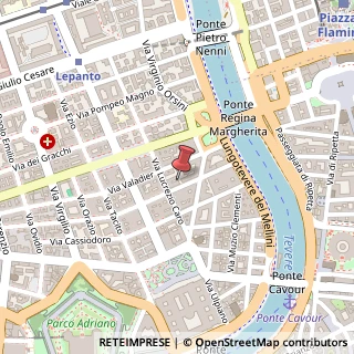 Mappa Via Ennio Quirino Visconti, 61/A, 00135 Roma, Roma (Lazio)