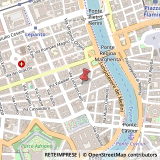 Mappa Via Ennio Quirino Visconti, 20, 00193 Roma, Roma (Lazio)