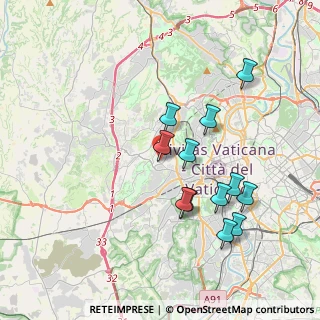 Mappa Via Antonio Gandusio, 00168 Roma RM, Italia (3.85667)
