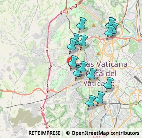 Mappa Via Antonio Gandusio, 00168 Roma RM, Italia (3.648)