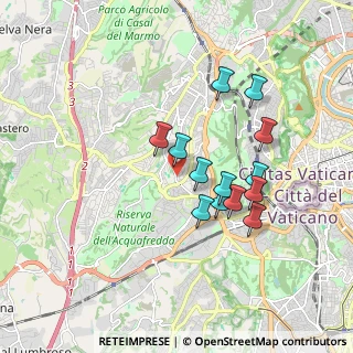 Mappa Via Antonio Gandusio, 00168 Roma RM, Italia (1.61077)