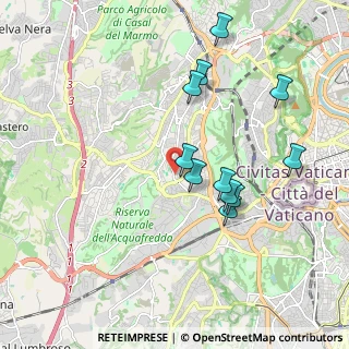 Mappa Via Antonio Gandusio, 00168 Roma RM, Italia (1.91273)