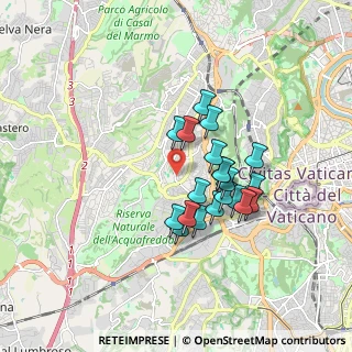 Mappa Via Antonio Gandusio, 00168 Roma RM, Italia (1.4605)