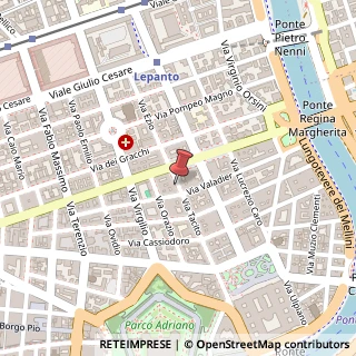 Mappa Via Tacito, 23, 00193 Roma, Roma (Lazio)