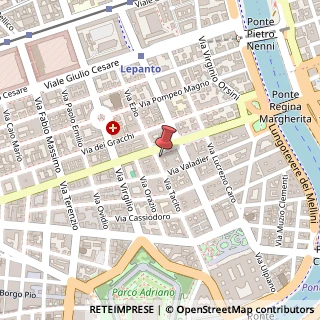 Mappa Via Tacito, 10, 00193 Roma, Roma (Lazio)