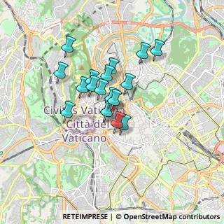 Mappa Via Cola di Rienzo, 00194 Roma RM, Italia (1.28833)