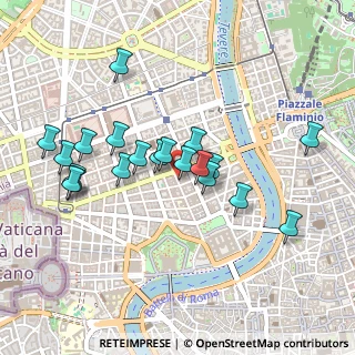 Mappa Via Cola di Rienzo, 00194 Roma RM, Italia (0.463)
