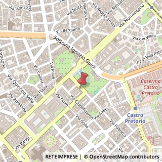 Mappa Via Palestro, 11B, 00185 Roma, Roma (Lazio)