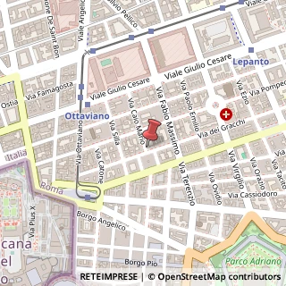 Mappa Piazza dell'Unità, 18, 00192 Roma, Roma (Lazio)