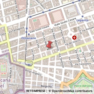 Mappa Piazza unita', 00192 Roma, Roma (Lazio)