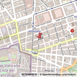 Mappa Via Catone, 29, 00192 Roma, Roma (Lazio)