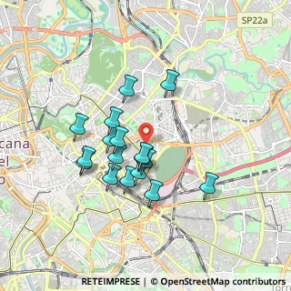 Mappa Via Giovanni Mingazzini, 00161 Roma RM, Italia (1.56647)