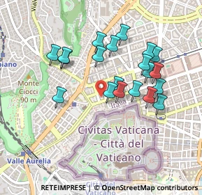 Mappa In varie zone del centro di Roma, 00192 Roma RM, Italia (0.4385)