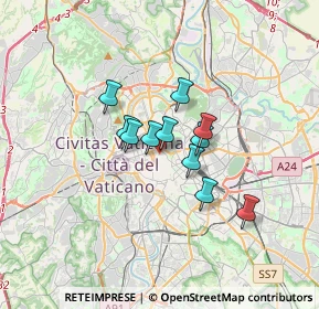 Mappa Via di Gesù e Maria, 00187 Roma RM, Italia (2.32818)
