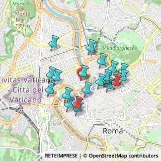 Mappa Via Marianna Dionigi, 00193 Roma RM, Italia (0.815)
