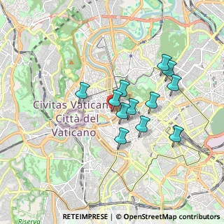 Mappa Via Marianna Dionigi, 00193 Roma RM, Italia (1.50167)