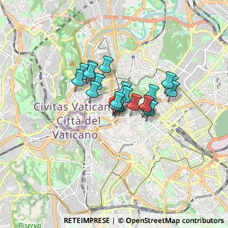 Mappa Via Marianna Dionigi, 00193 Roma RM, Italia (1.1955)