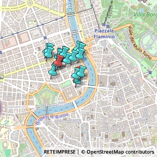 Mappa Via Marianna Dionigi, 00193 Roma RM, Italia (0.3215)