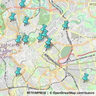 Mappa Viale Castro Pretorio, 00185 Roma RM, Italia (2.45692)