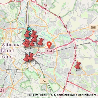 Mappa Via Giuseppe Antonio Andriulli & Via Alberto Bergamini, 00159 Roma RM, Italia (4.29071)