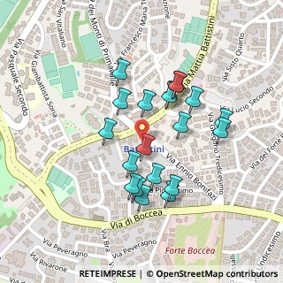 Mappa Entrata metro Battistini, 00167 Roma RM, Italia (0.2075)
