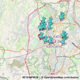 Mappa Entrata metro Battistini, 00167 Roma RM, Italia (3.394)